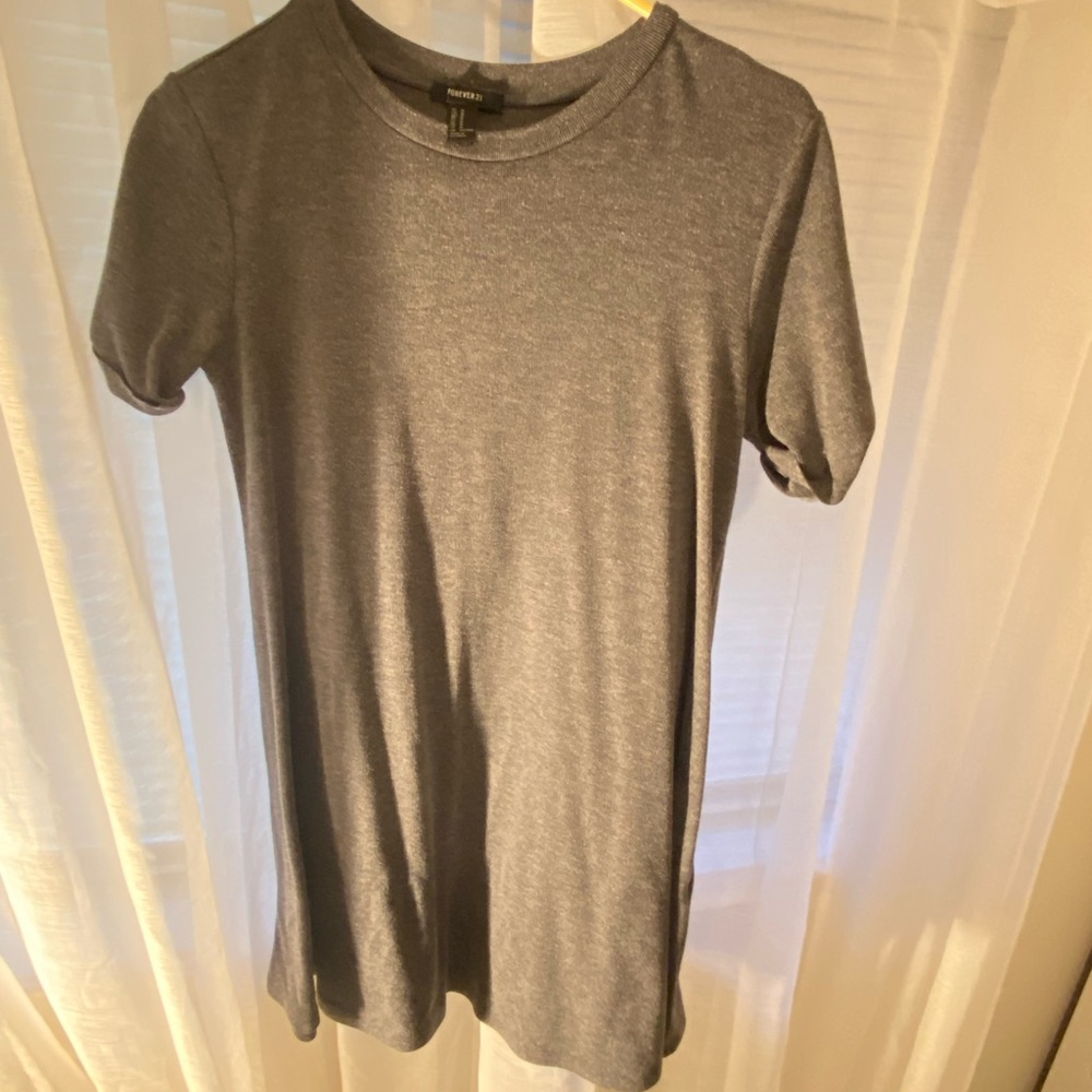 T shirt dress Grey size Medium